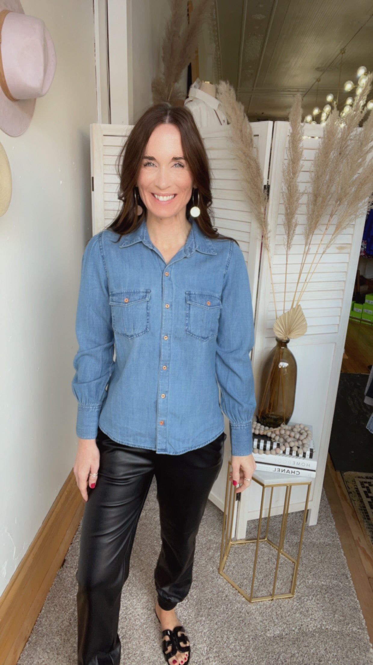 KUT From the Kloth Denim Button Down、mySite、garagedoors4me