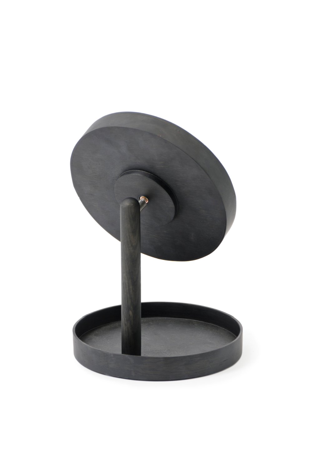 Oak Magnifying Vanity Mirror with Storage Tray | Wireworks Look、mySite、neckold