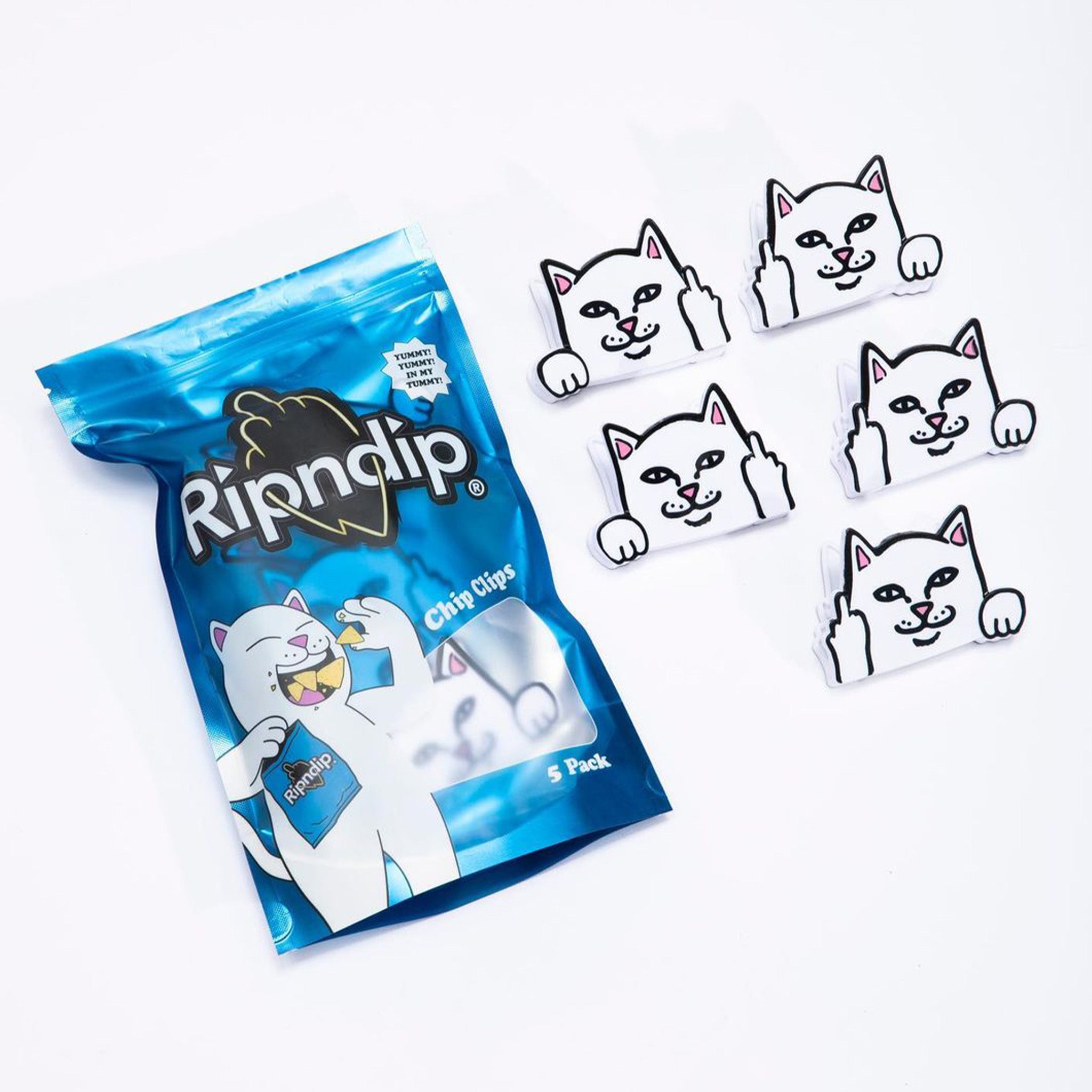  Peeking Nermal Chip Clip 5 Pack、mySite、merchandisen