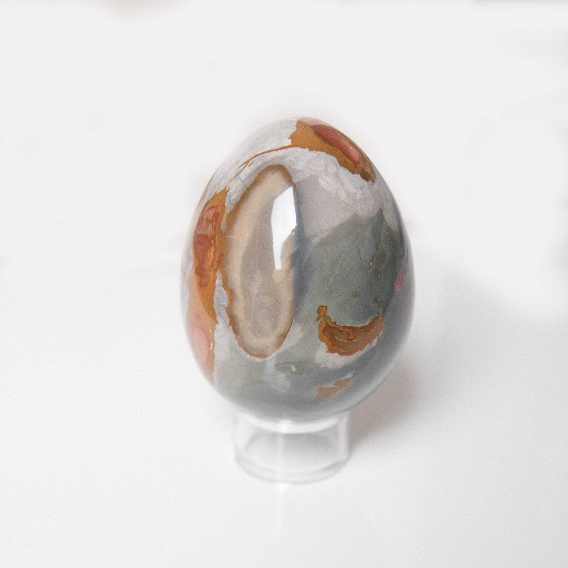 Polychrome Jasper Eggs - AAA Premium Quality、mySite、hinf8tx79