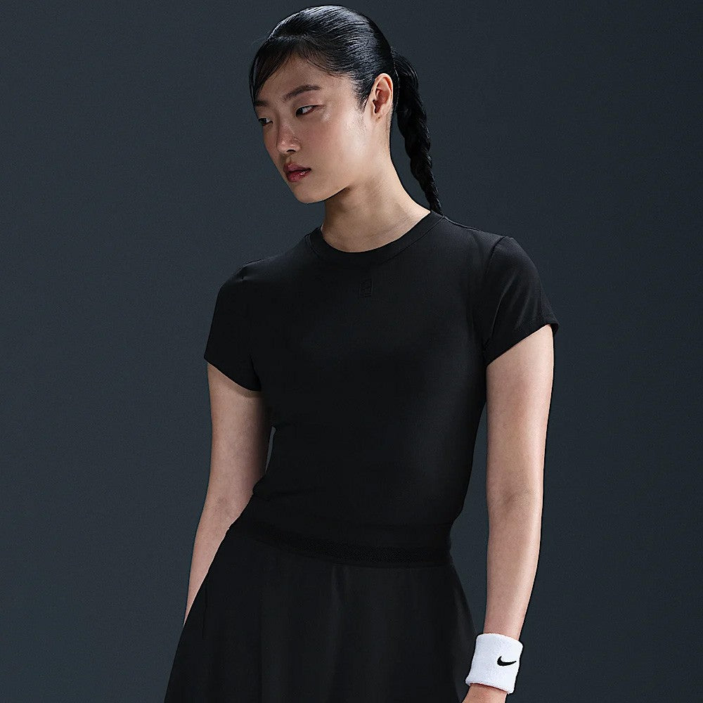 Nike Women's Advantage Short Sleeve - Black、mySite、neckold
