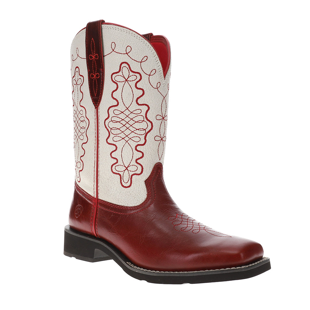 Callie Embroidered Square Toe Pull On Cowboy Boots、mySite、gtrtttuynbv