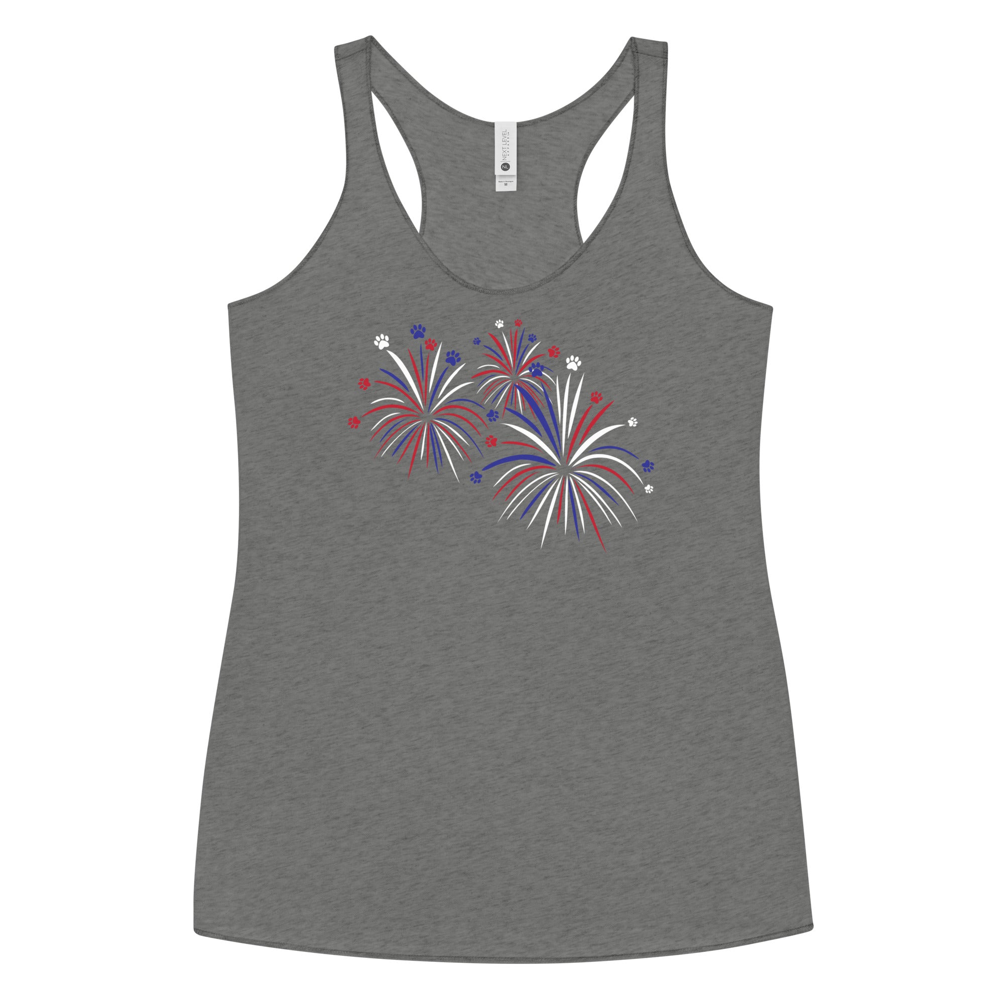 Fireworks of Paws Tank Top、mySite、camillekostekn