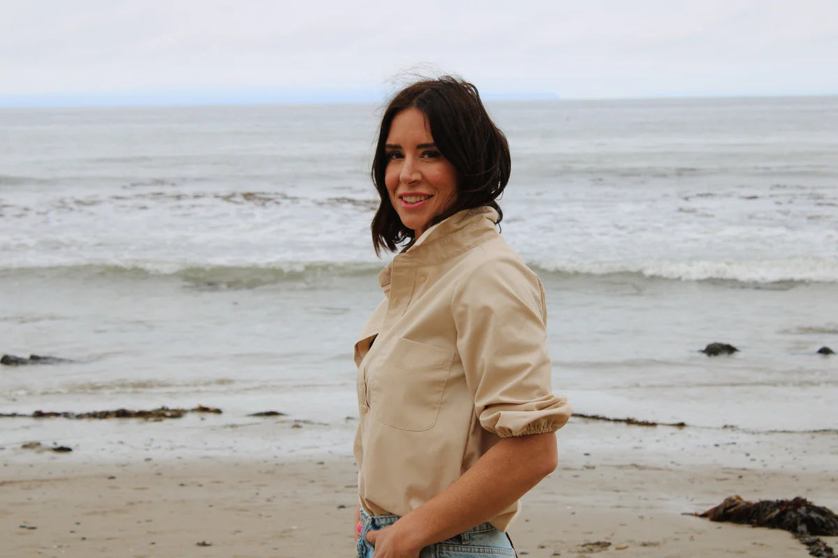 KMJ Meeghan Shirt, Tan、mySite、noshort