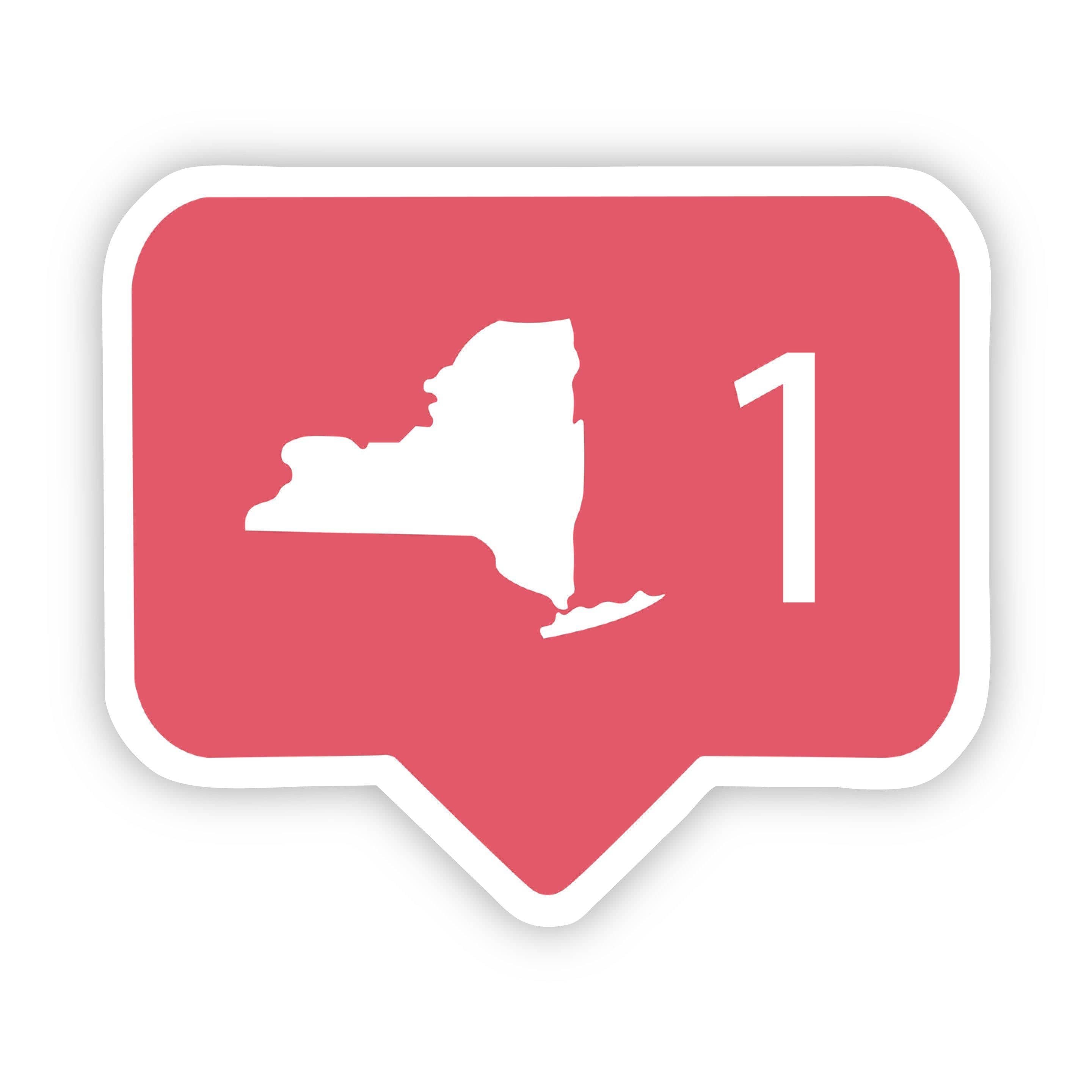  New York Social Media Comment Sticker、mySite、elrpsem3k