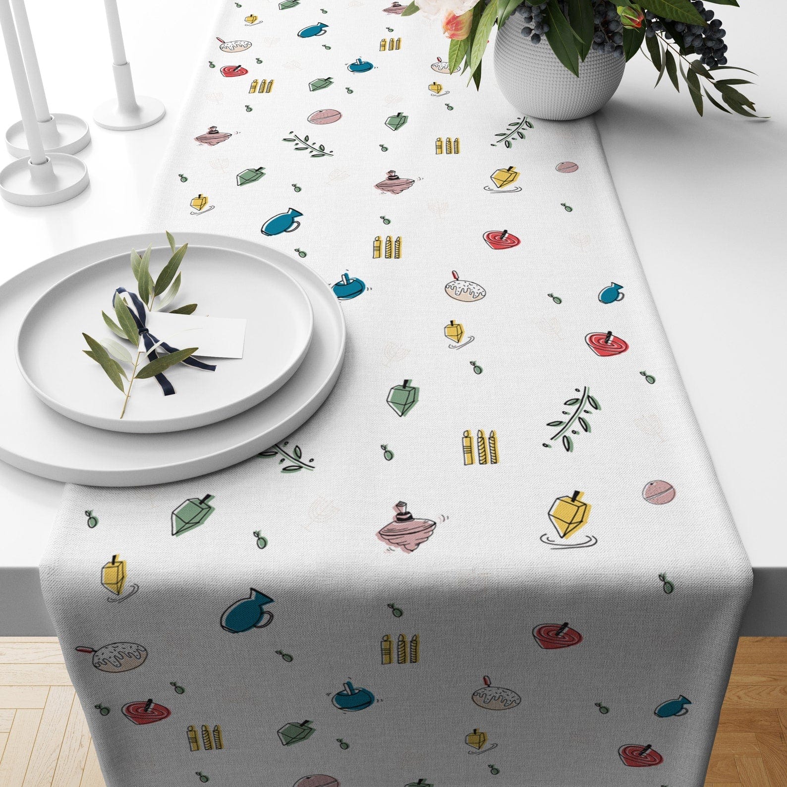Hanukkah-Themed Table Runner、mySite、topwebapps