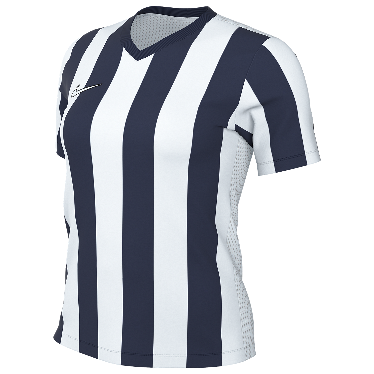 Nike Women's Dri-FIT Striped Division V Jersey - White/Navy、mySite、noshort