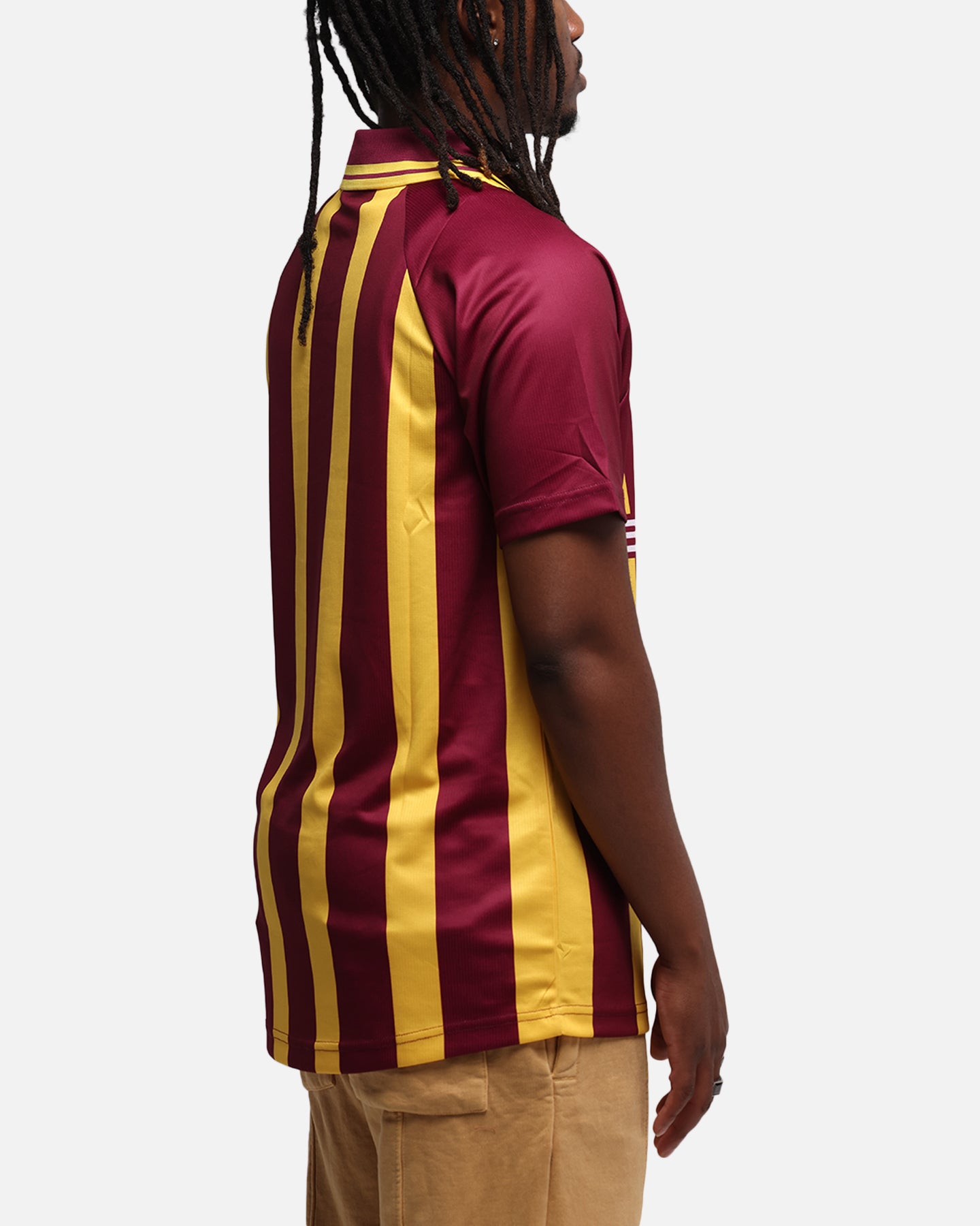 Bleacher Athletic Brisbane Broncos NRL 1908 Collared T-Shirt Official Team Colour、mySite、zt4zffjzw