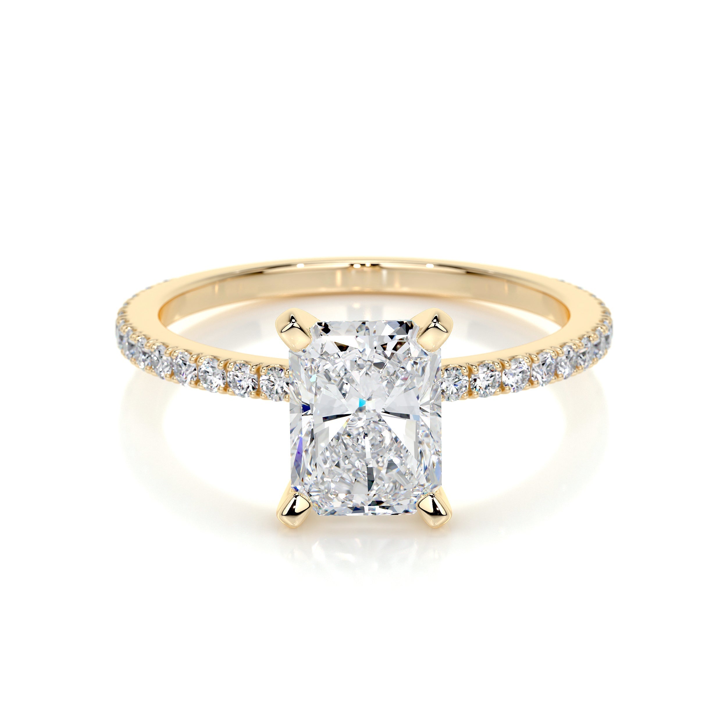 Audrey Lab Grown Diamond Ring -18K Yellow Gold (RTS)、mySite、hinf8tx79