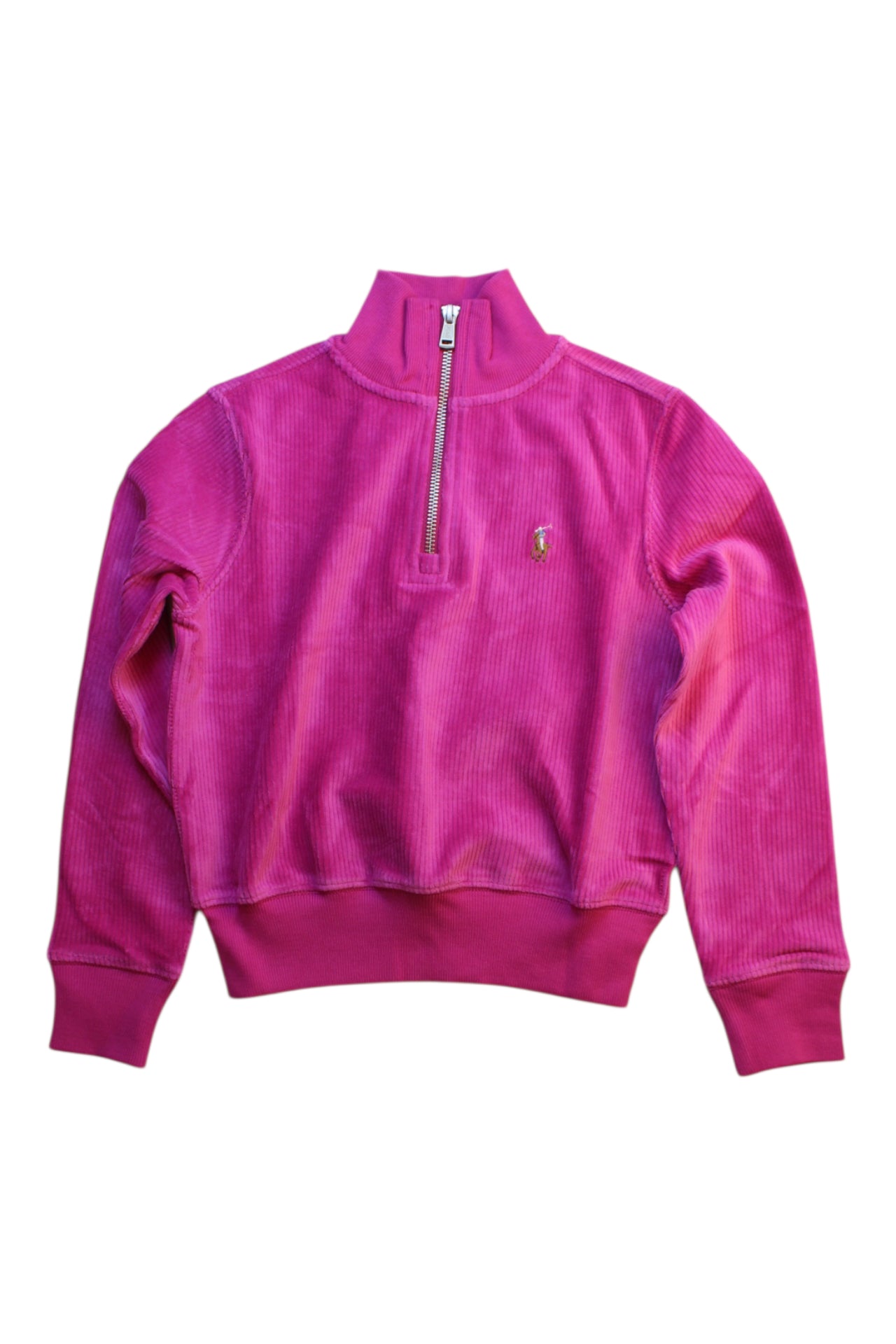 Polo Ralph Lauren Half-Zip Velour Sweatshirt, Size 7Y、mySite、g9winljtr