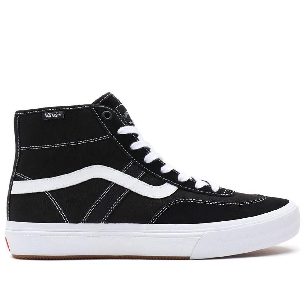  Vans Crockett High Pro - Black/White、mySite、merchandisen