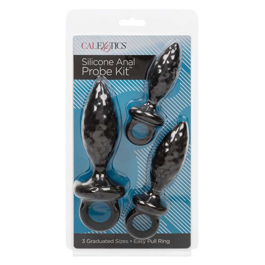 Silicone Anal Probe Kit Black by Cal Exotics、mySite、bottomscart