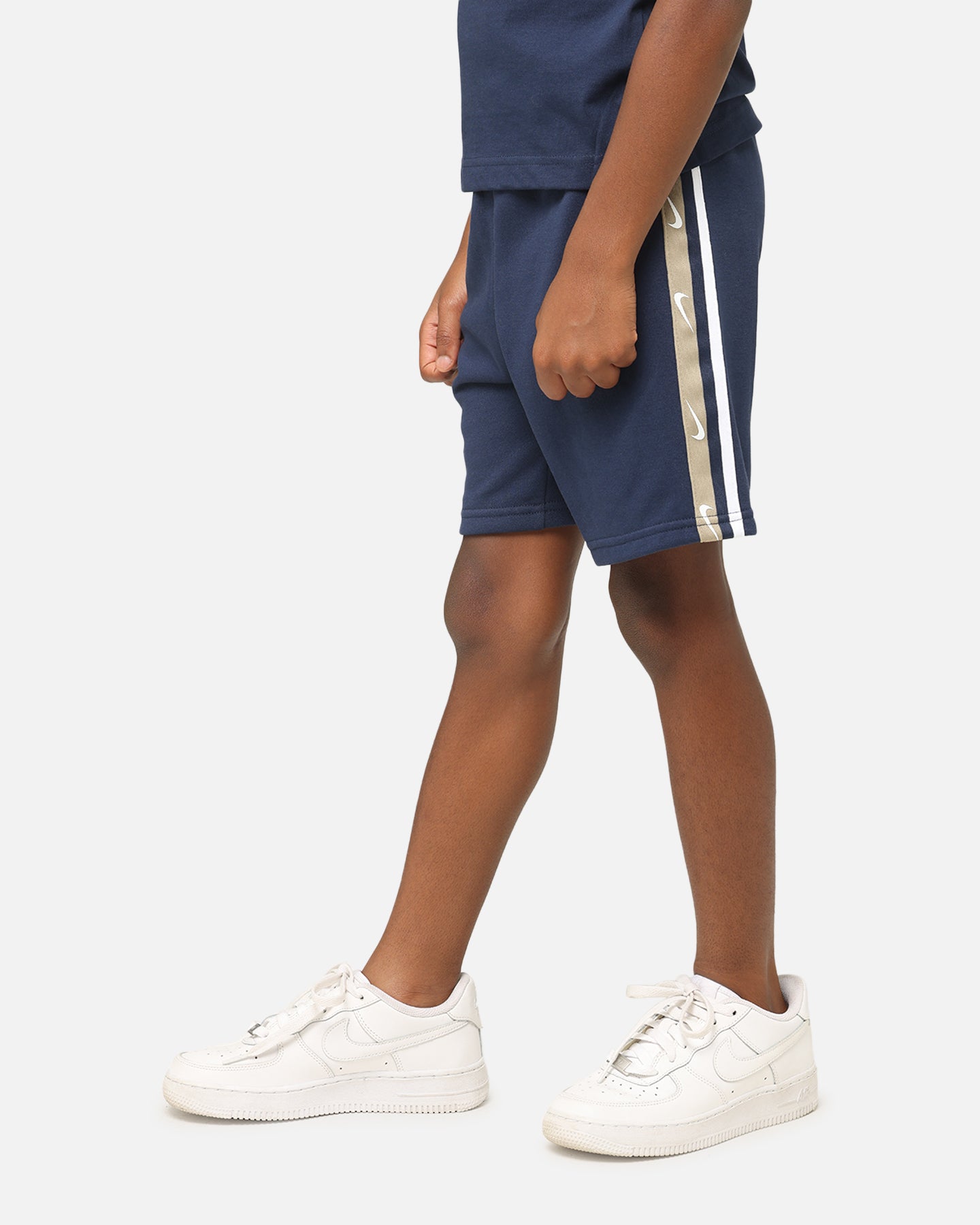 Nike Kids' Sportswear Club Poly T-Shirt And Short Set Midnight Navy、mySite、zt4zffjzw