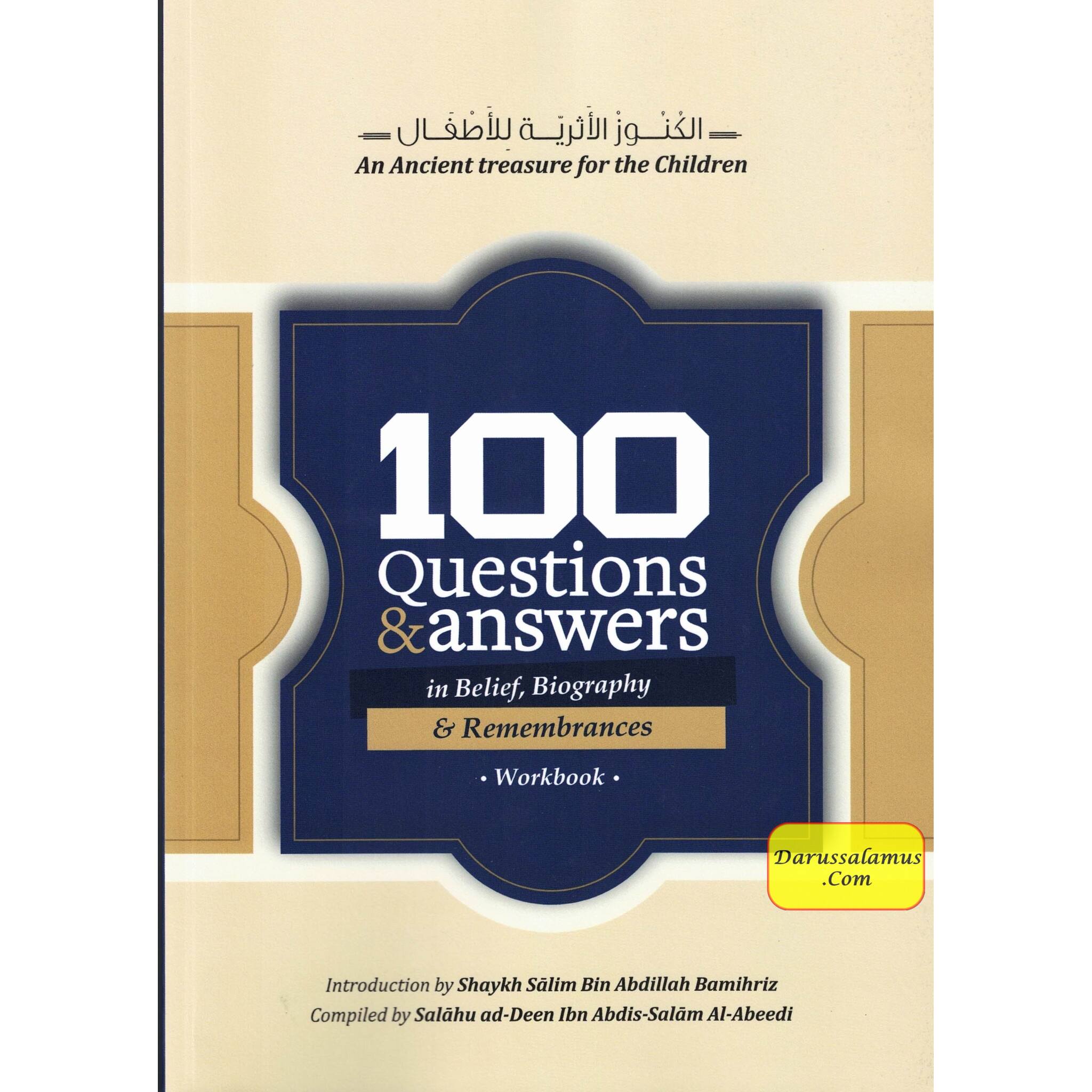 100 Questions and Answers in Belief,Biography and Remembrance Workbook、mySite、topwebapps