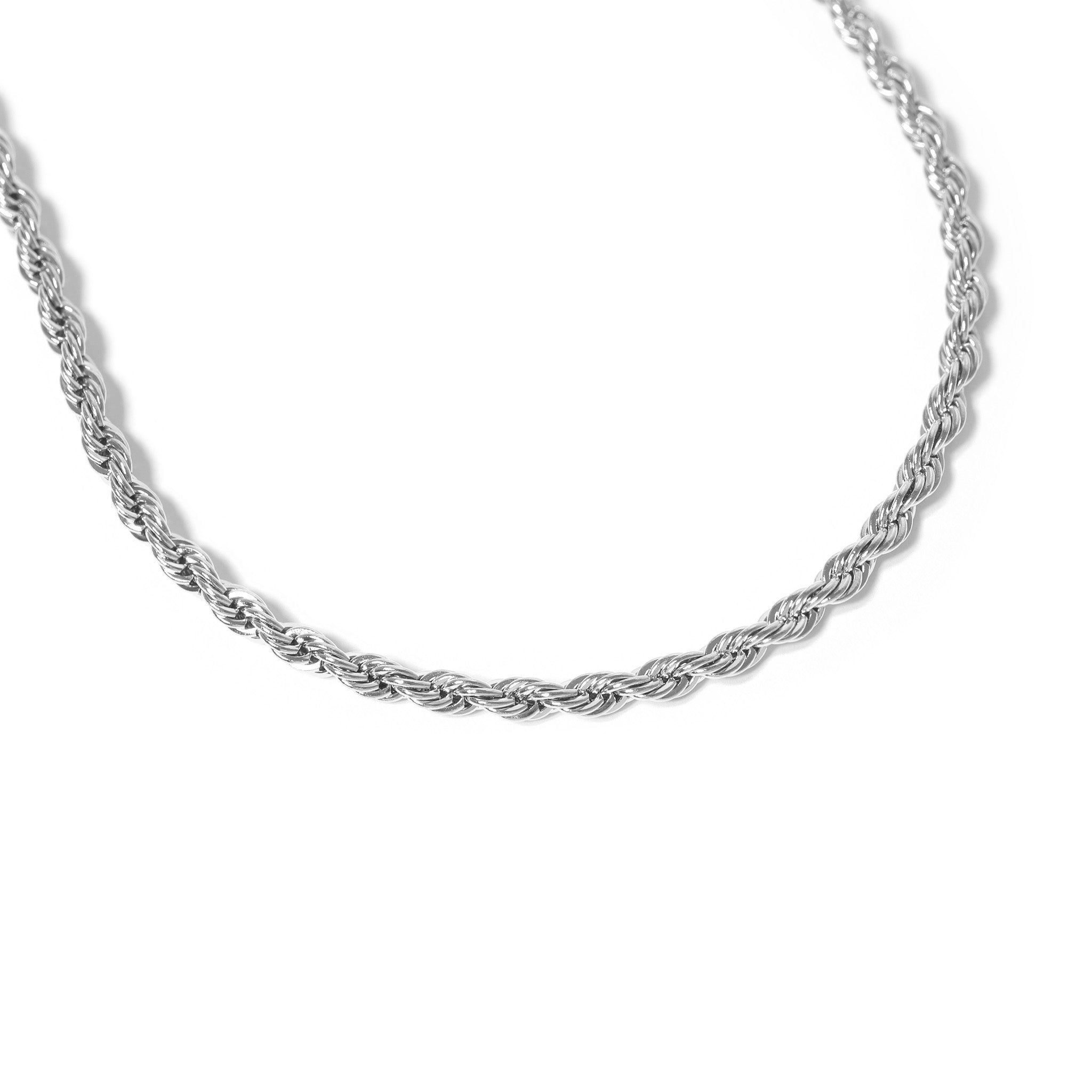 Stainless Steel Rope Chain Necklace / CHN9700、mySite、dreamappss