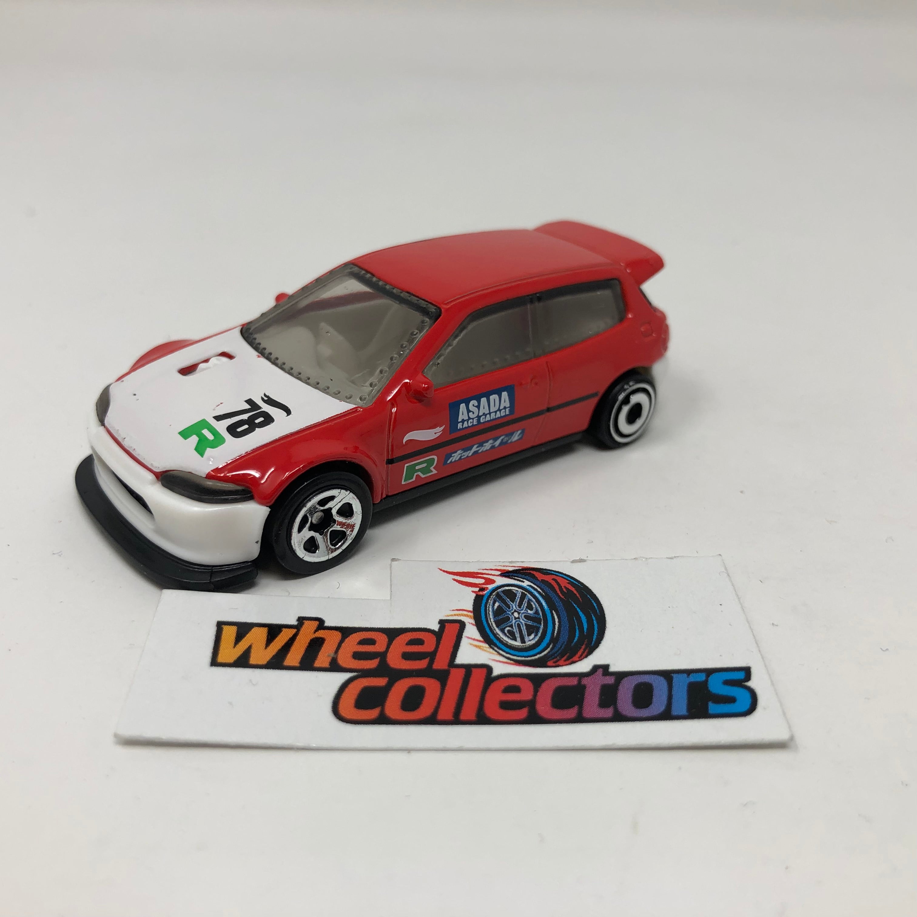 Honda Civic Custom * Red * Hot Wheels Loose 1:64 Scale、mySite、hgirdovlk