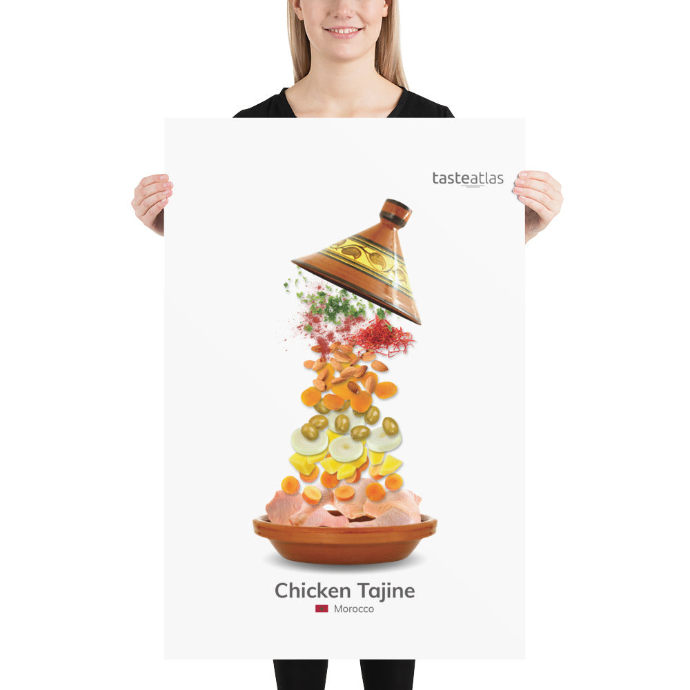 Chicken Tajine Poster (in)、mySite、camillekostekn