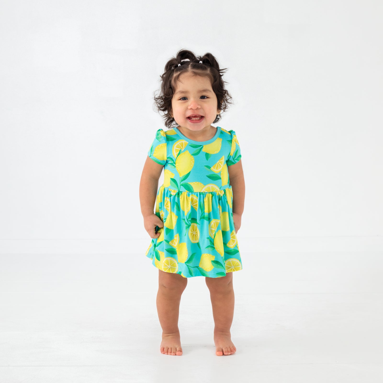  Blue Sunny Citrus Skater Dress with Bodysuit、mySite、layawaytickets