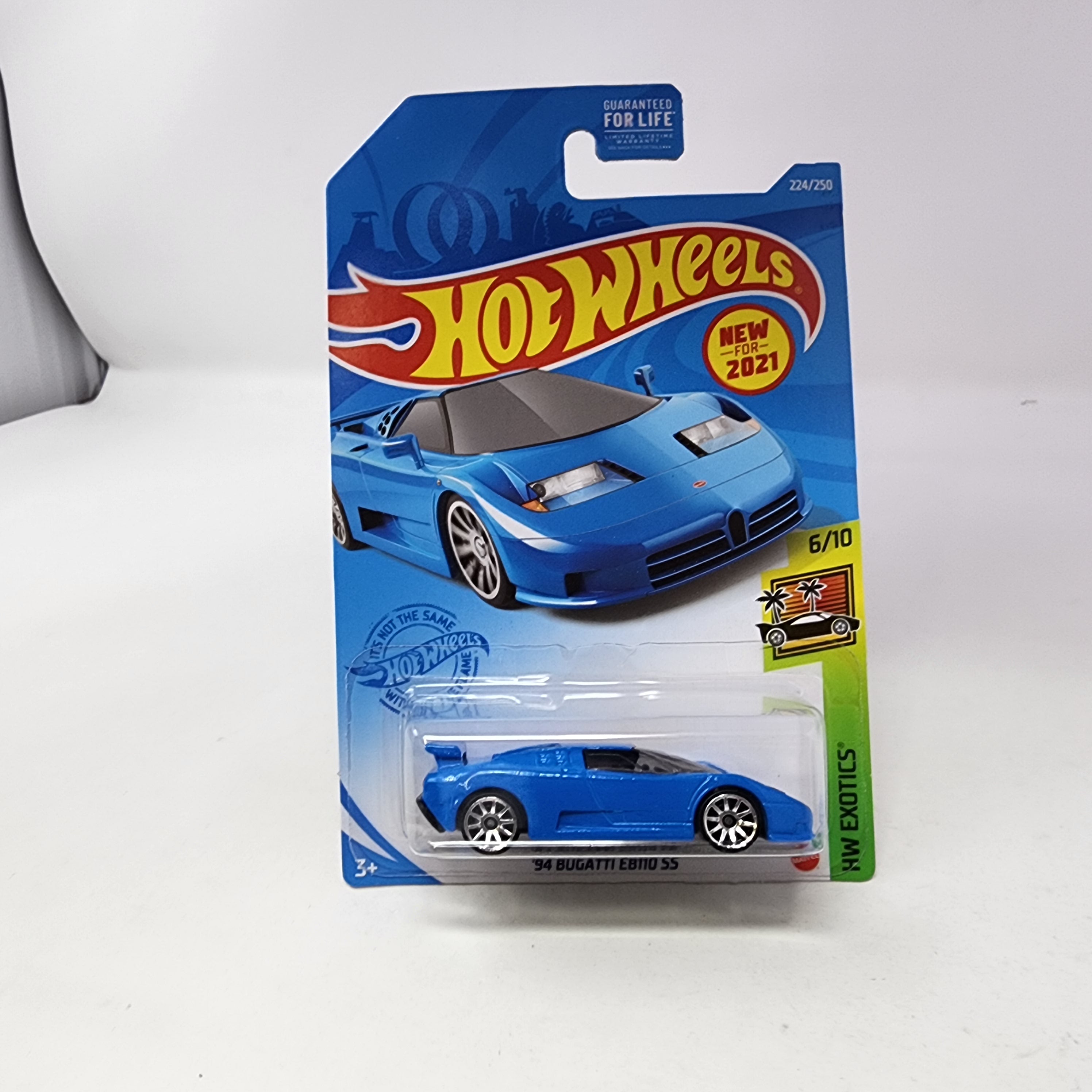 '94 Bugatti EB110 SS #224 * Blue * Hot Wheels 2021、mySite、hgirdovlk