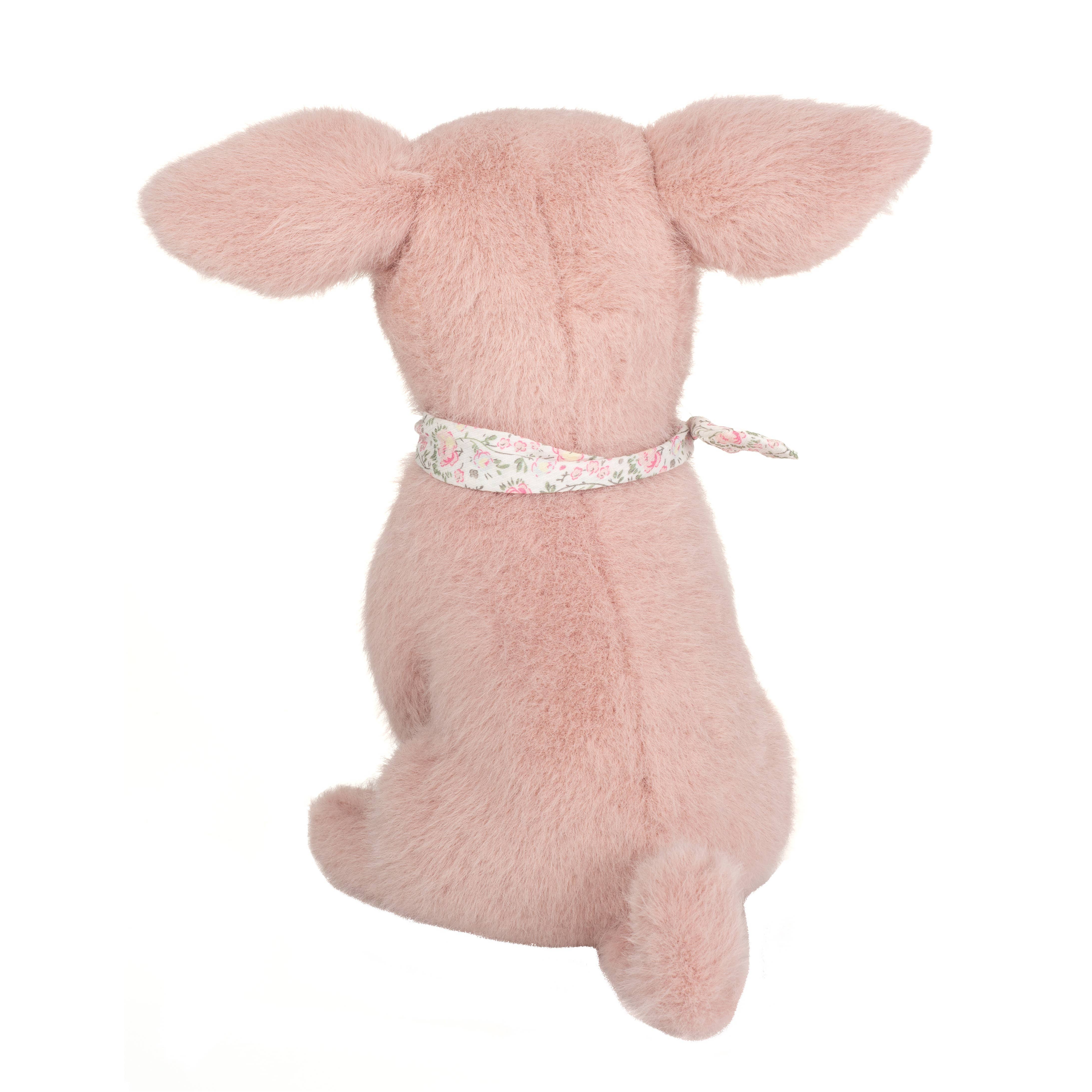 Audry the Sitting Pink Piggy Plush Toy by Teddy Hermann、mySite、g9winljtr