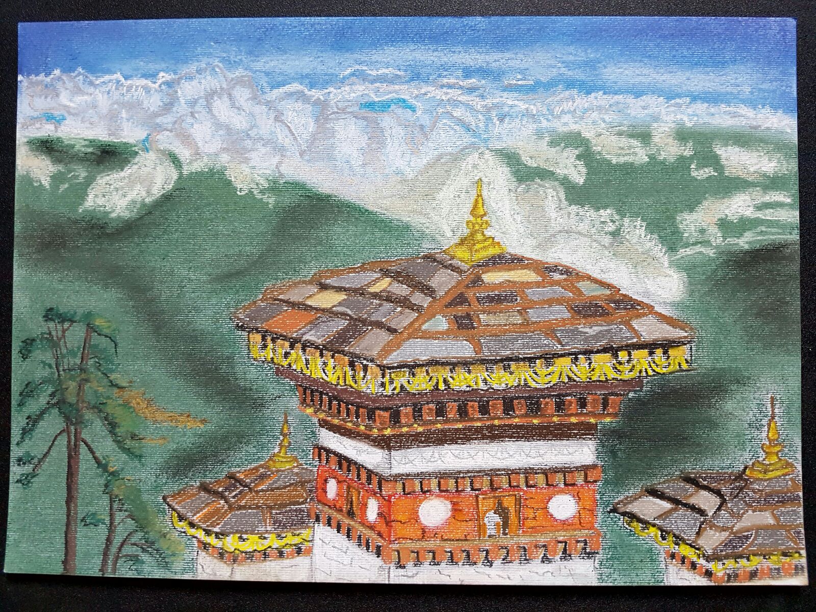 Sky Touches the Earth in Tibet (Original by Svitlana Babayeva)、mySite、topwebapps