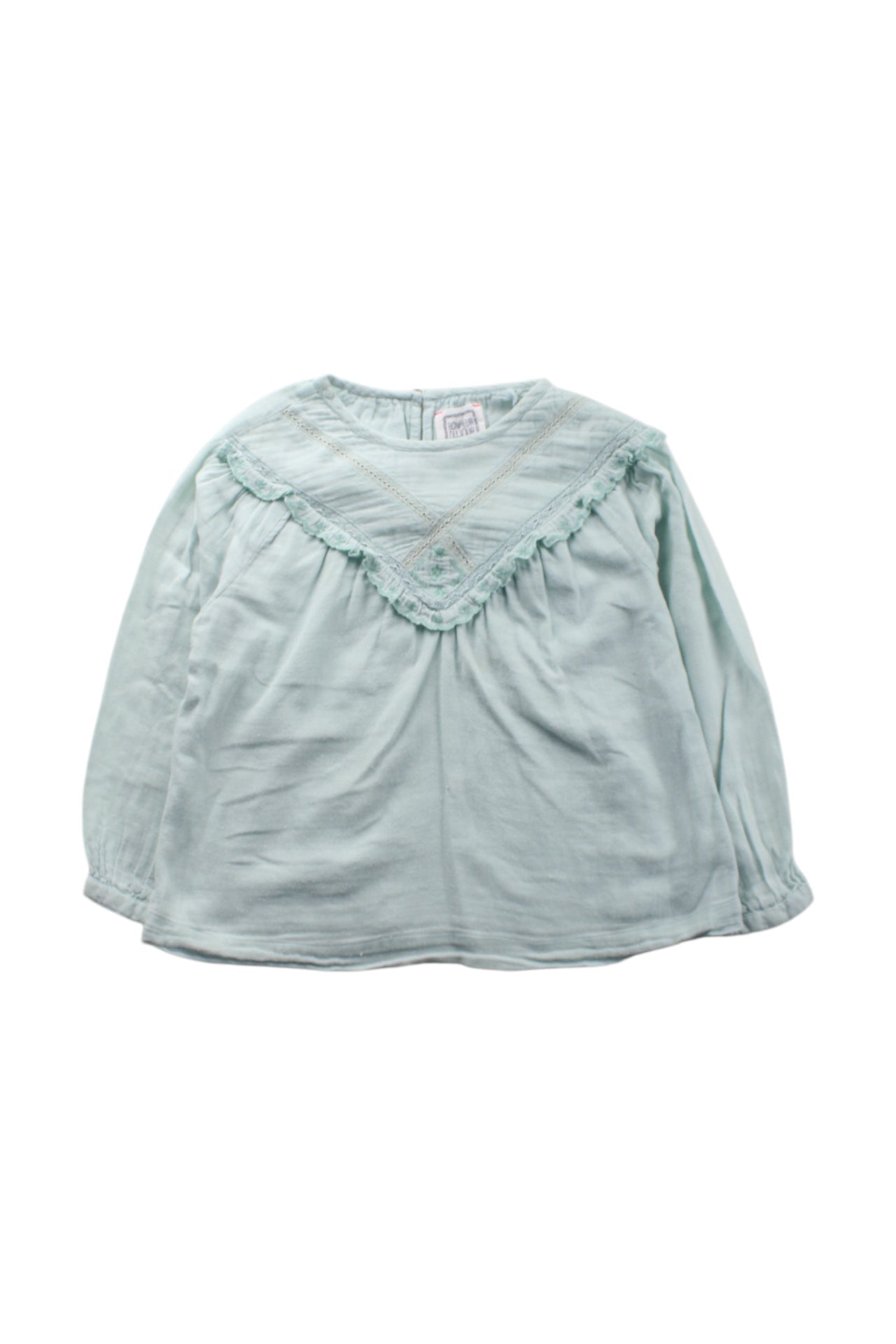 Bonheur Du Jour Lace Embellished Long Sleeve Top 4T、mySite、g9winljtr