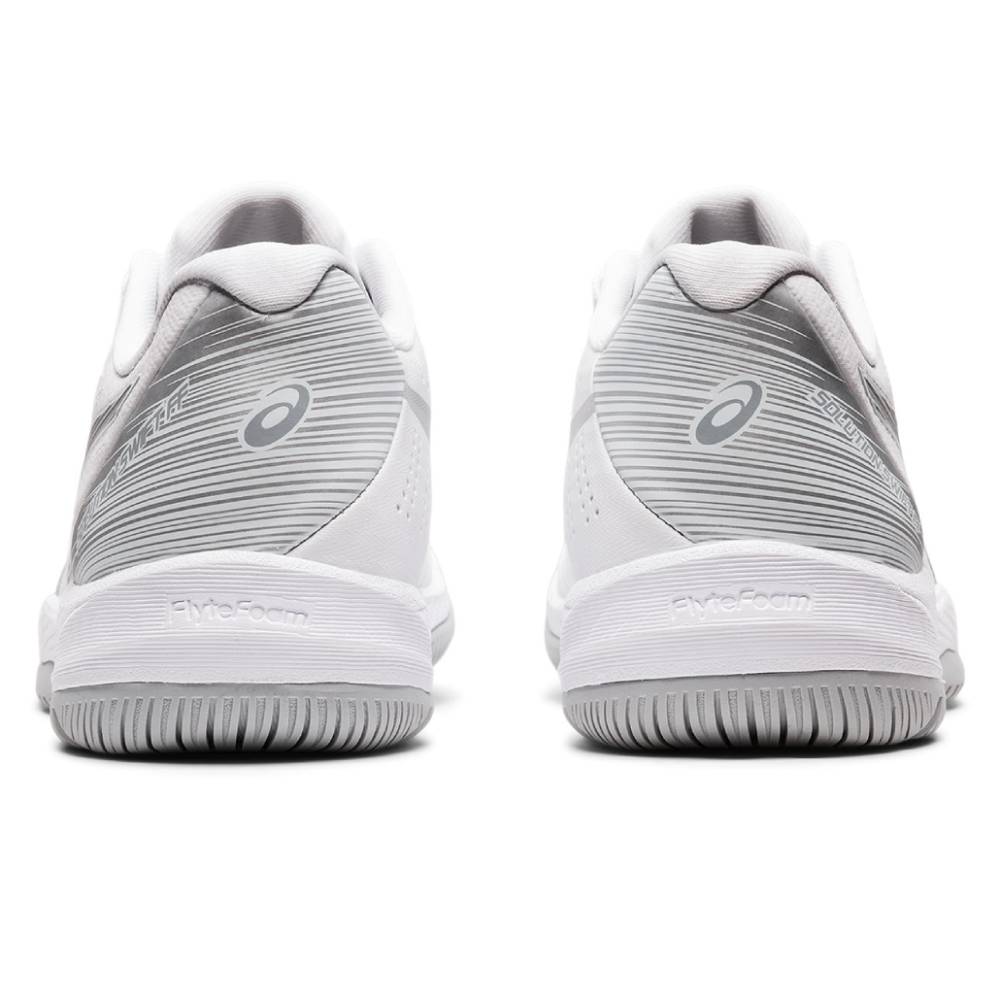 Asics Solution Swift FF Women's Tennis Shoe (White/Silver)、mySite、neckold