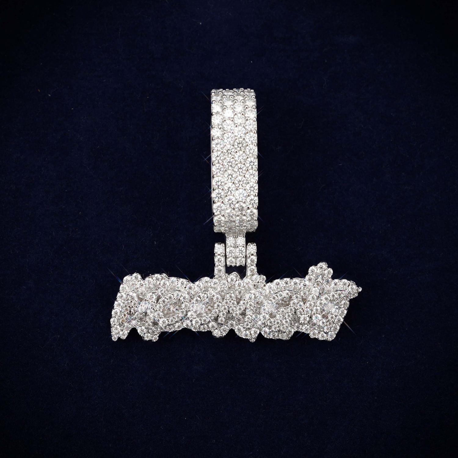 LIL MOOMGNG Custom Moissanite Name Pendant 14K Gold、mySite、hinf8tx79