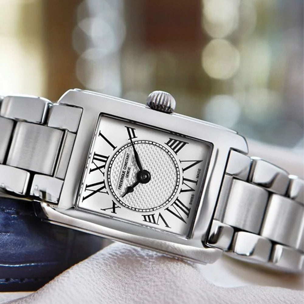 Classic Carrée Ladies 23mm - Silver on Bracelet、mySite、botmansion