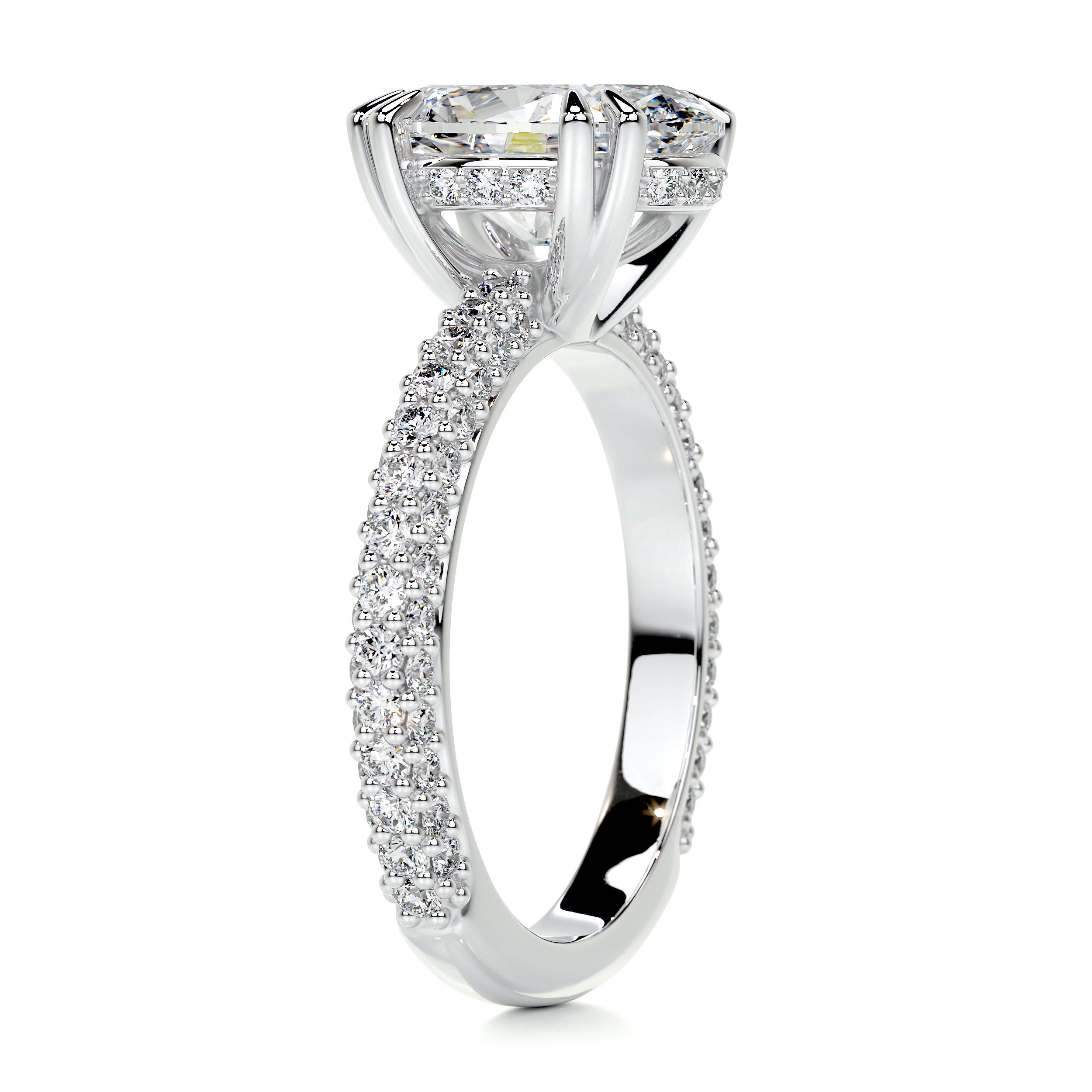 Kelly Diamond Engagement Ring -14K White Gold、mySite、hinf8tx79