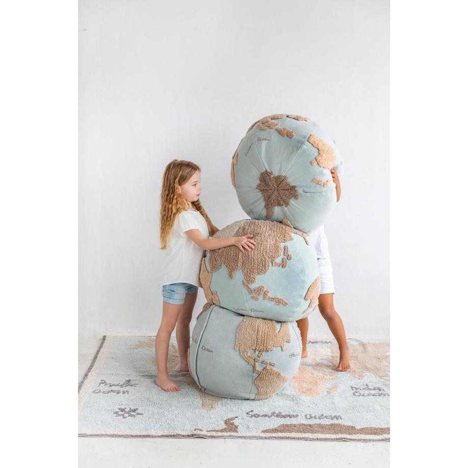 World Map Pouffe、mySite、gigharbornorthrealestate