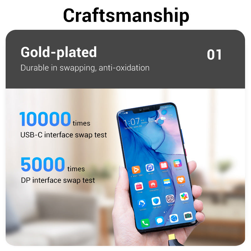 Vention Type-C to DP Adapter Gray Metal Type、mySite、fannypackpong