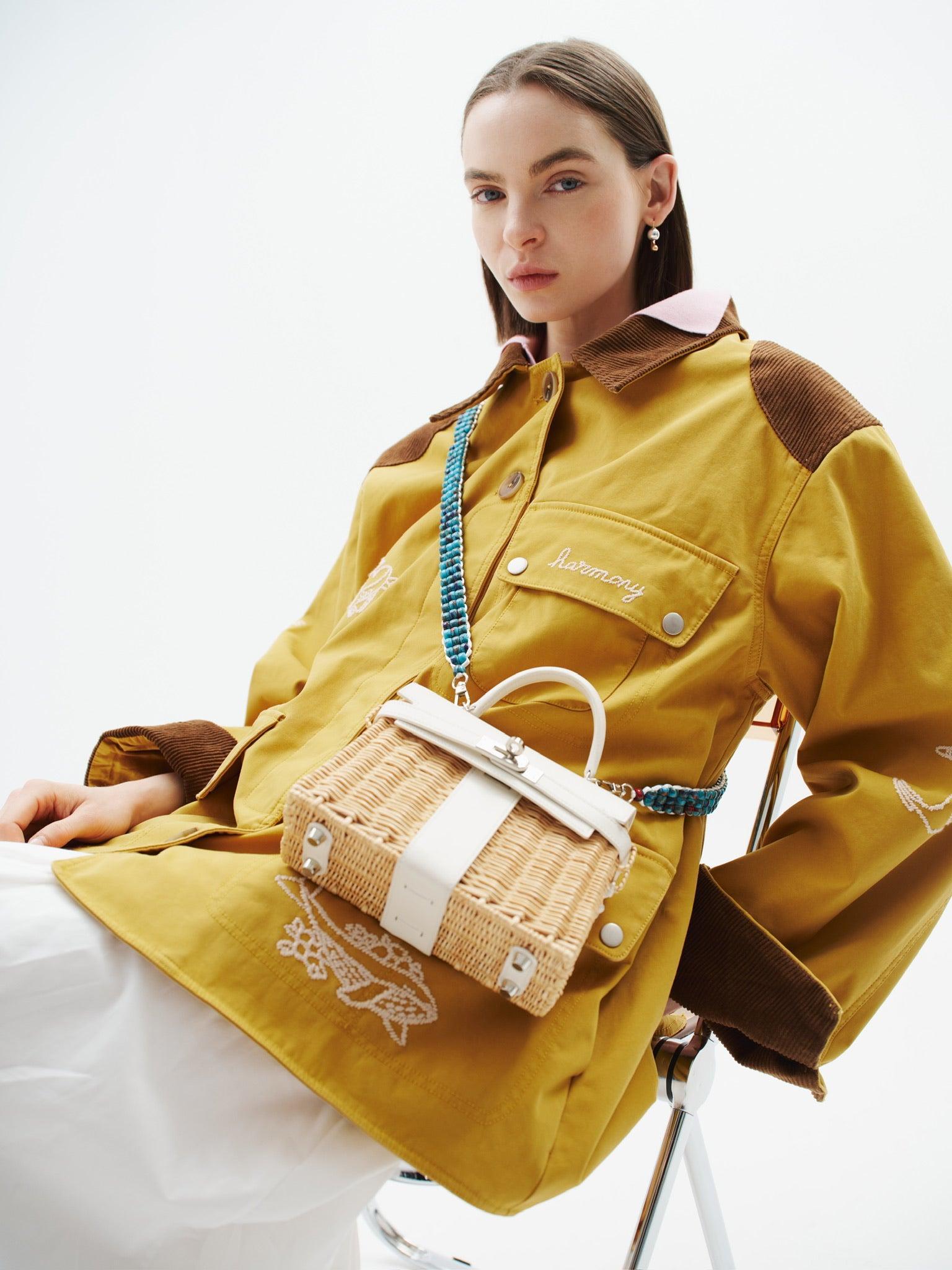 Hermès Kelly 20 Mini Picnic White, Swift & Osier Wicker Palladium Hardware、mySite、garminoutage.com