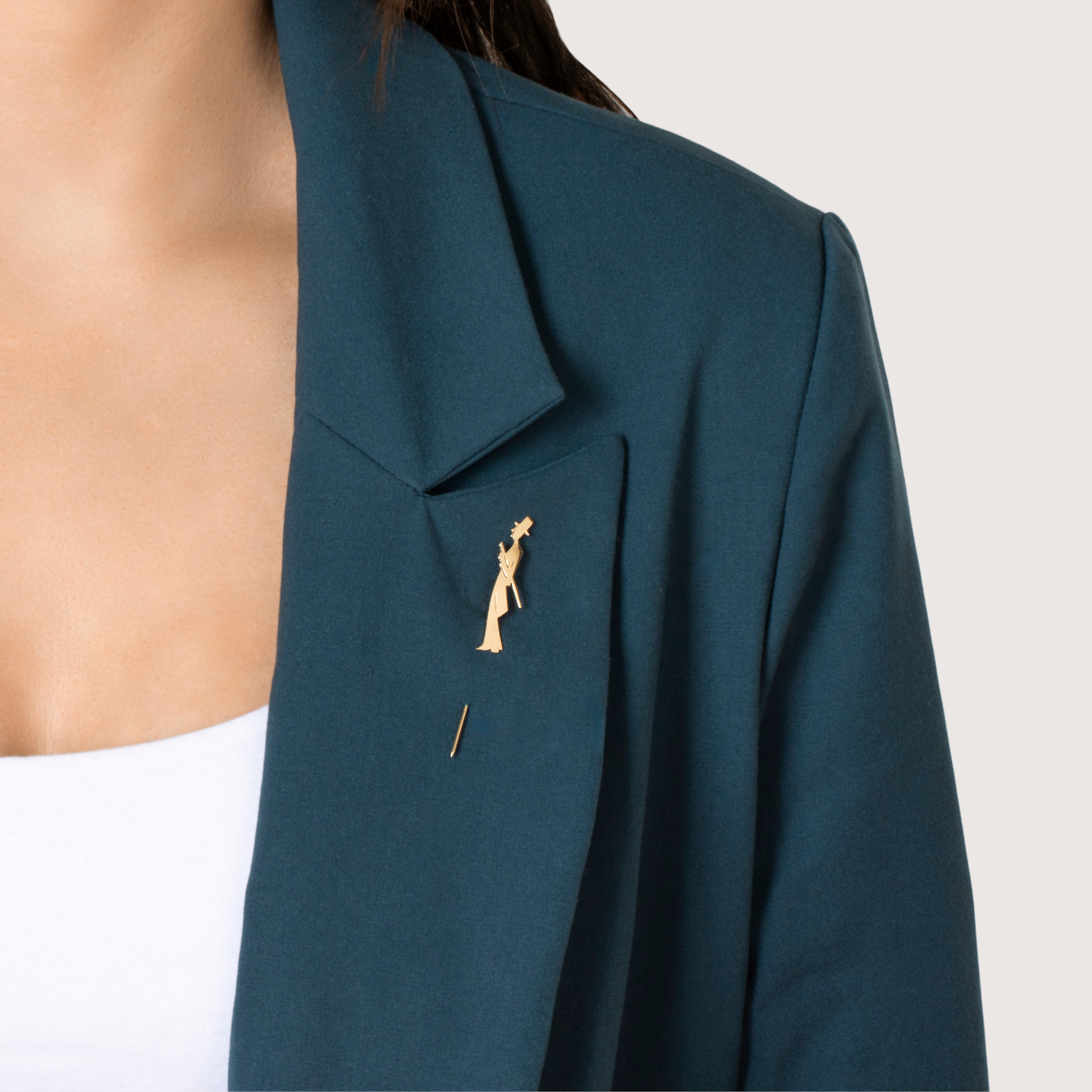 Antique 14k Yellow Gold Gentleman Top Hat & Tails Stickpin、mySite、hinf8tx79