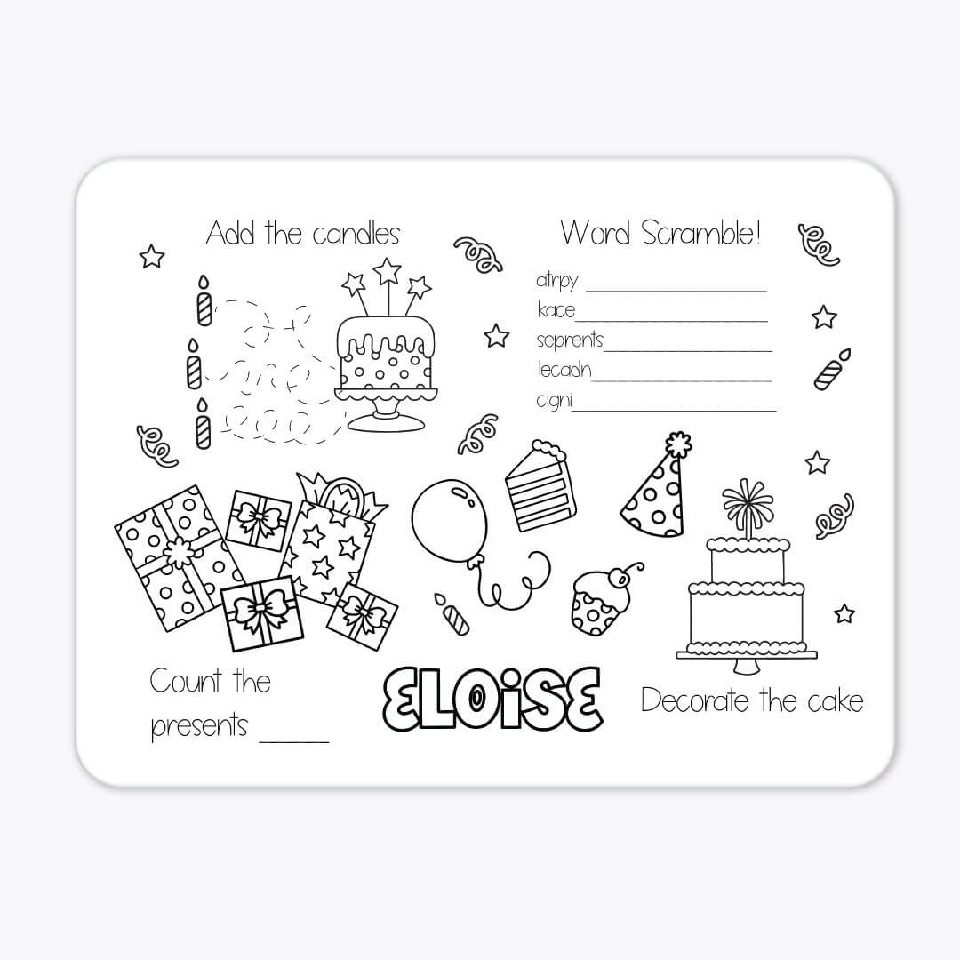  Kids Personalized Whiteboard | Birthday Celebration、mySite、layawaytickets