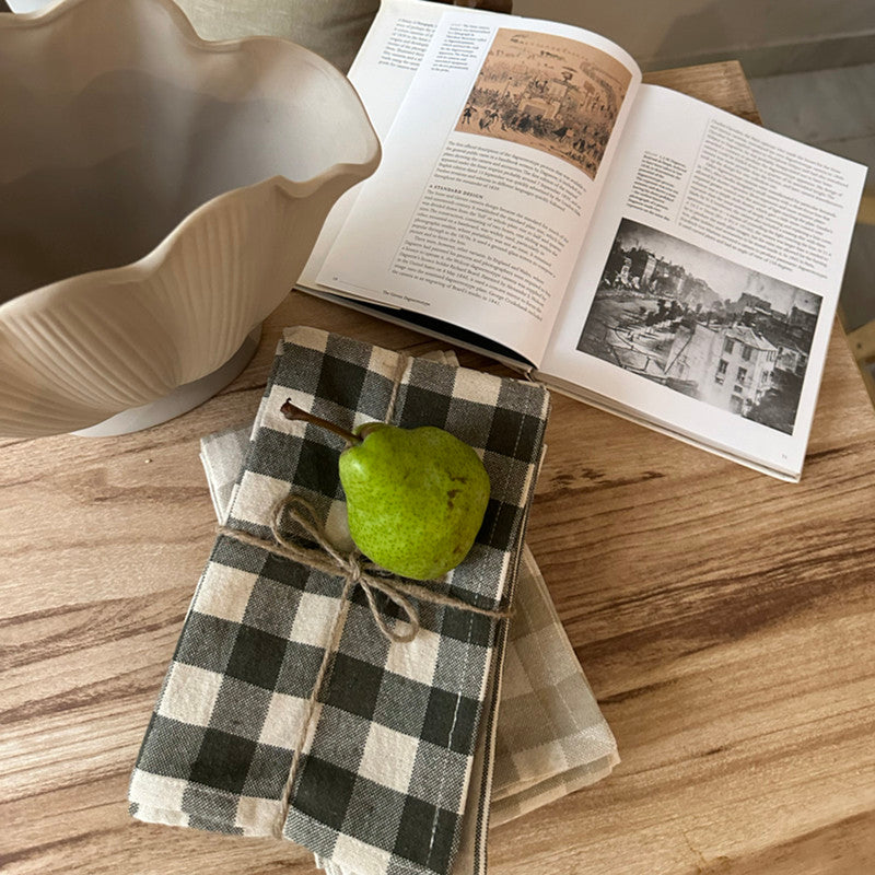 Cotton Kitchen Towel | Beige | Set of 3、mySite、camillekostekn