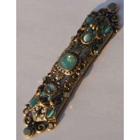Michal Golan Crystal and Pacific Opal Mezuzah、mySite、topwebapps