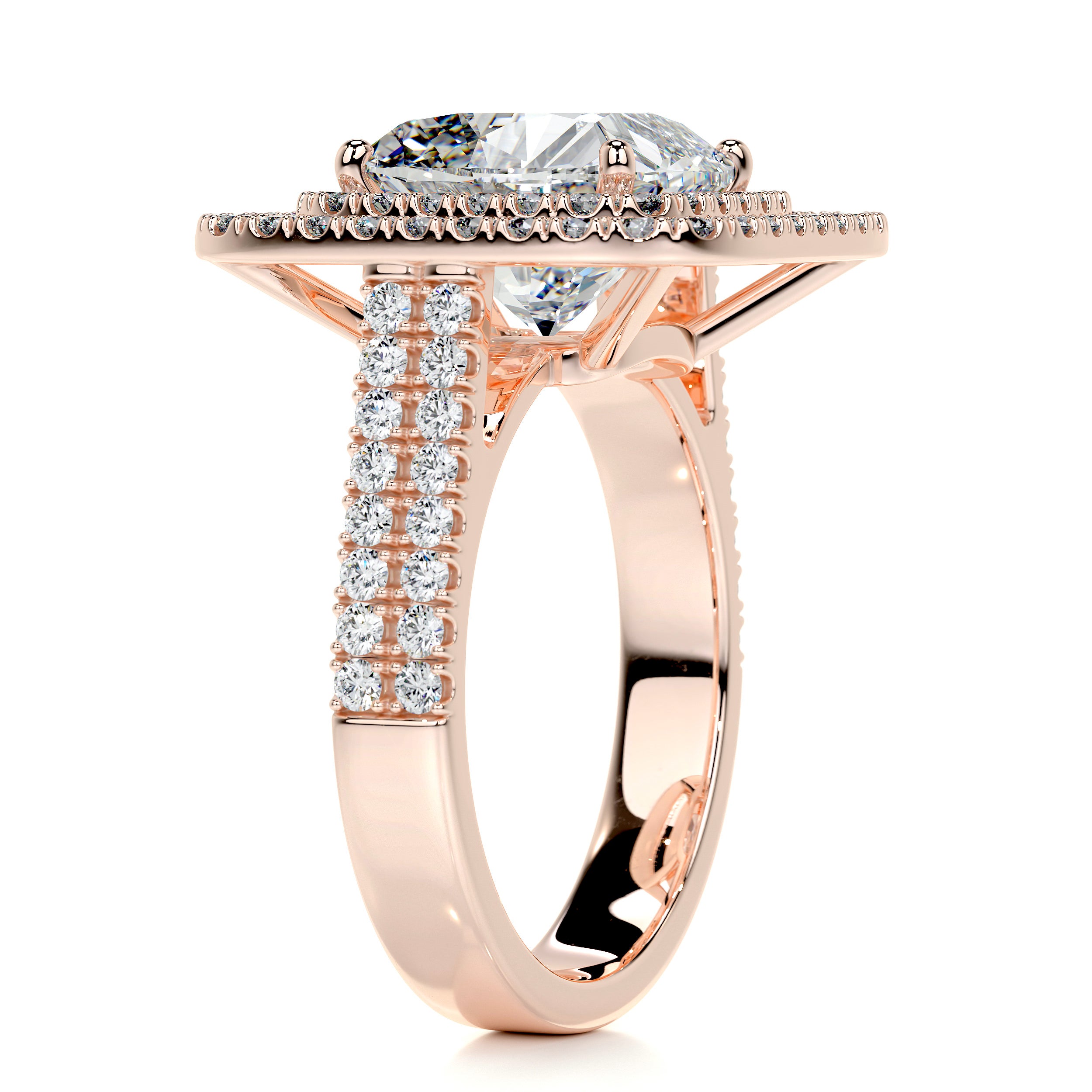 Piper Diamond Engagement Ring - 14K Rose Gold、mySite、hinf8tx79