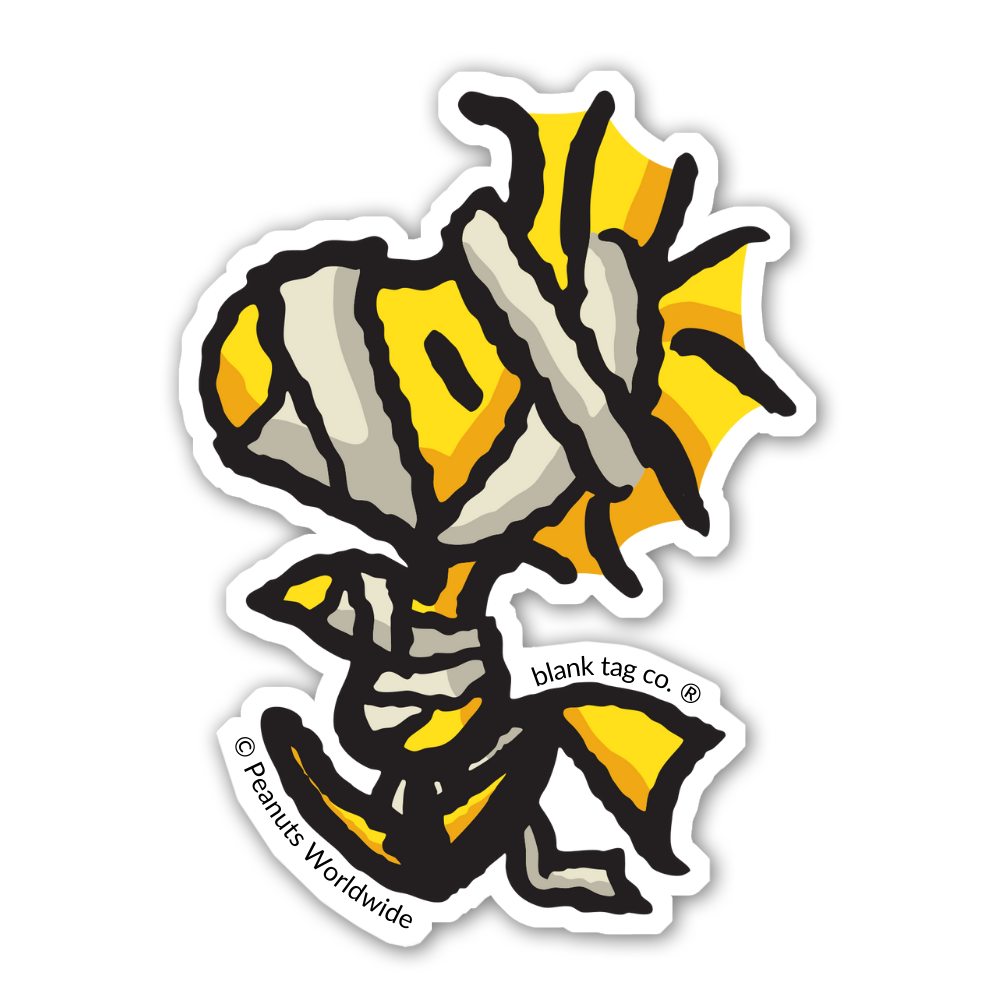  The Peanuts Mummy Woodstock Vinyl Sticker Decal、mySite、ghnorth