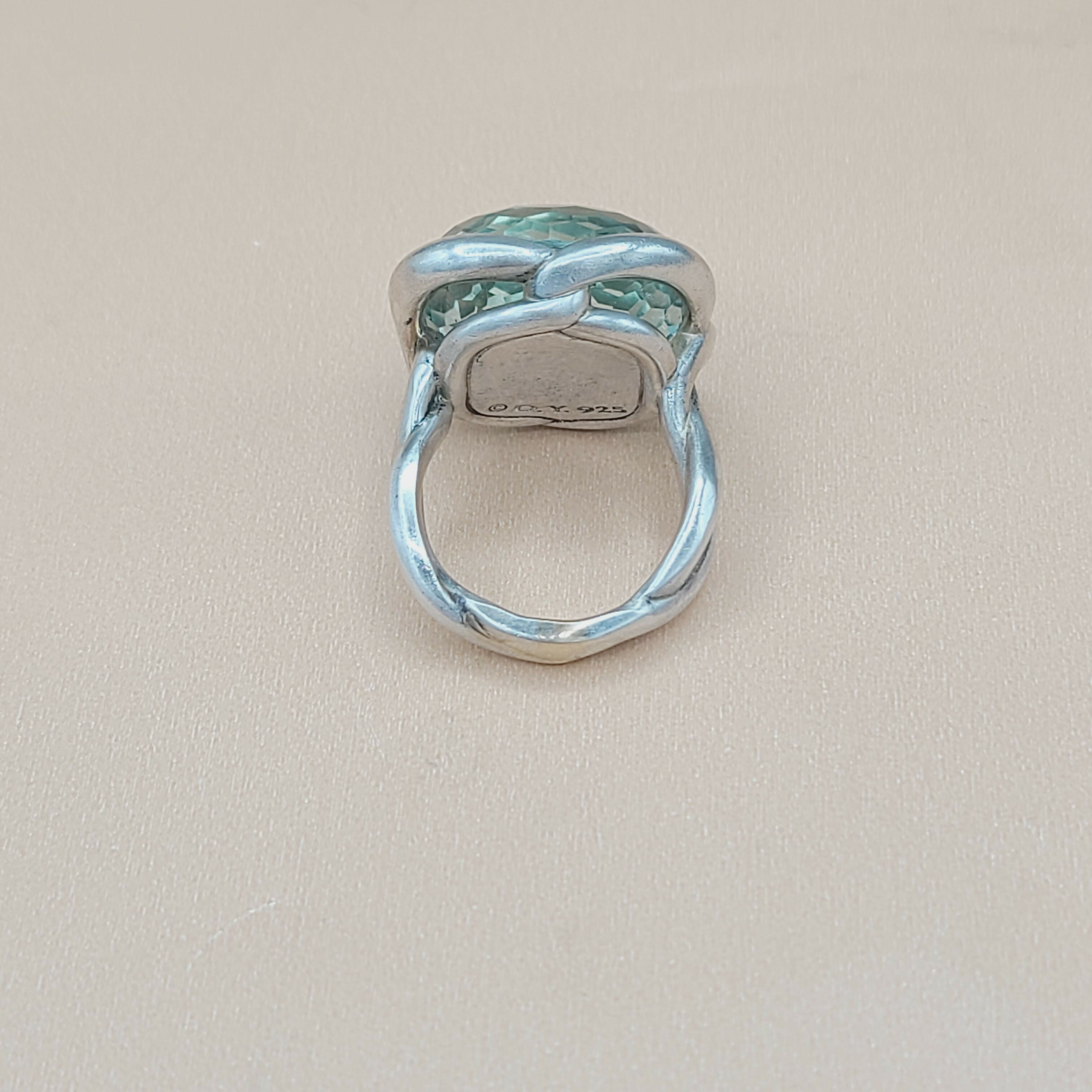 David聽Yurman聽20mm聽Prasiolite聽Continuance聽Ring、mySite、hinf8tx79