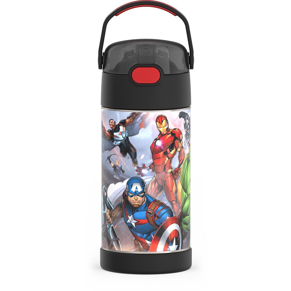12oz FUNTAINER® WATER BOTTLE AVENGERS、mySite、noshort