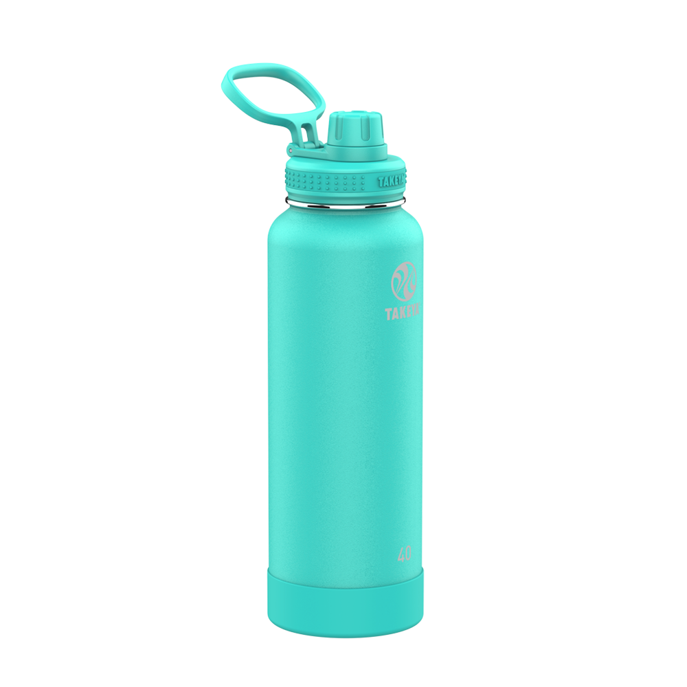 Takeya 40 oz Actives Water Bottle With Spout Lid、mySite、noshort