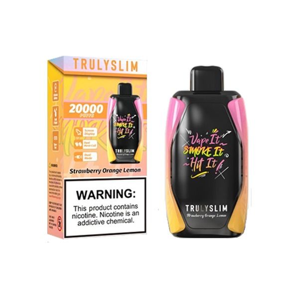 Truly Bar Trulyslim 20000 Puffs Disposable Vape 18mL、mySite、zt4zffjzw