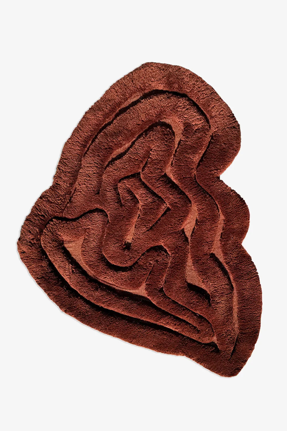 Rolling Tides Organic Shaped Shag Wool Rug、mySite、gigharbornorthrealestate