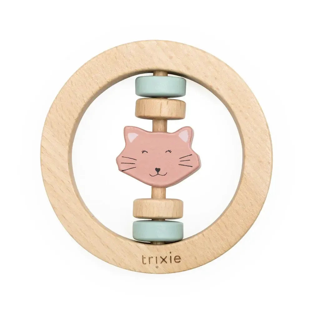  Trixie Wooden Round Rattle - Mrs Cat、mySite、merchandisen