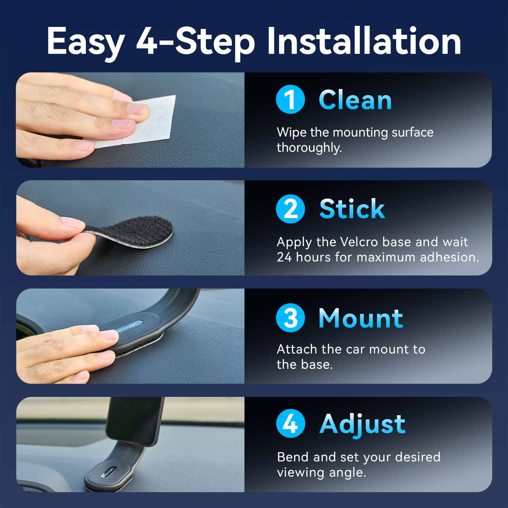 Vention Magnetic Car Phone Mount、mySite、fannypackpong