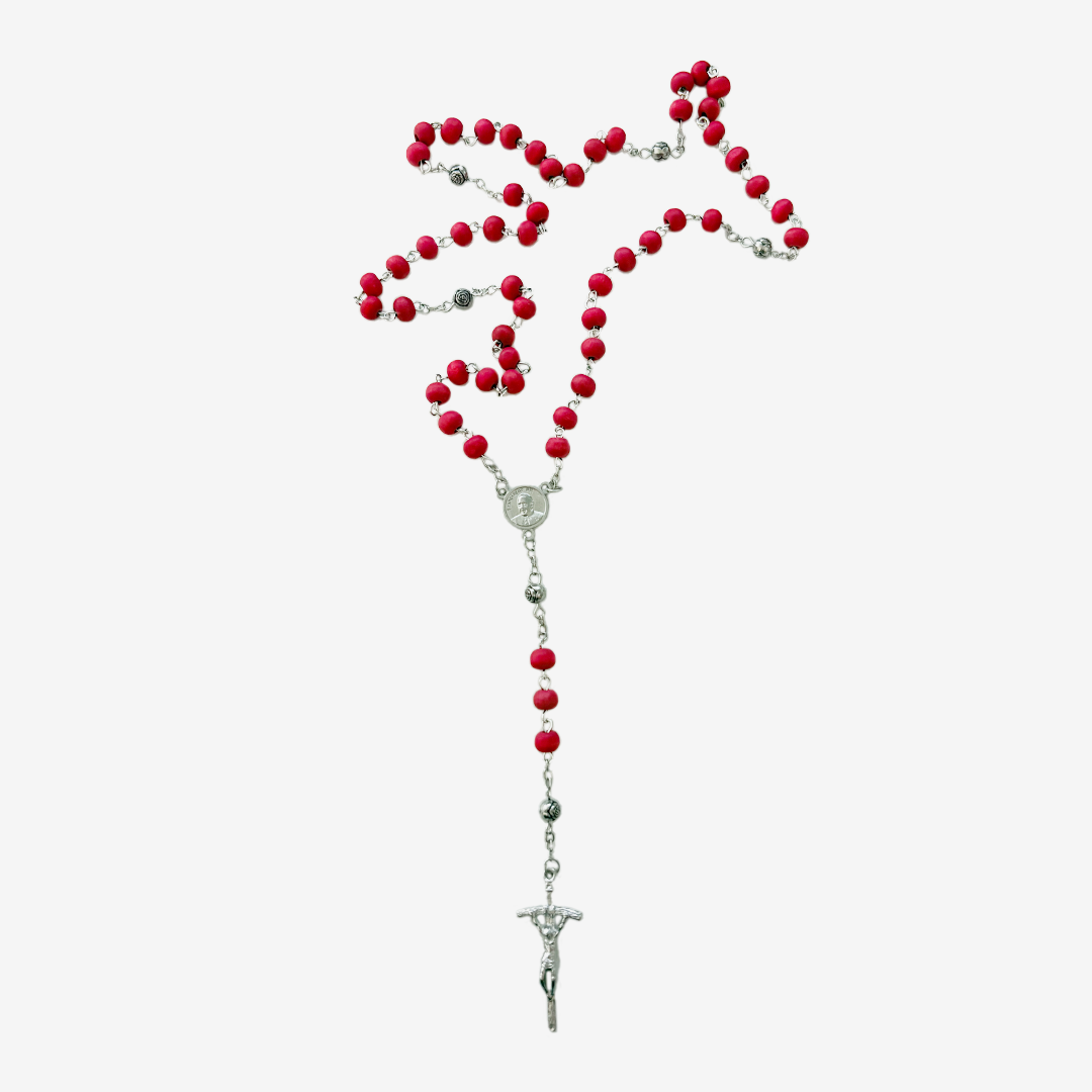 Rosario profumato alla rosa con scatola ufficiale Giubileo 2025、mySite、topwebapps