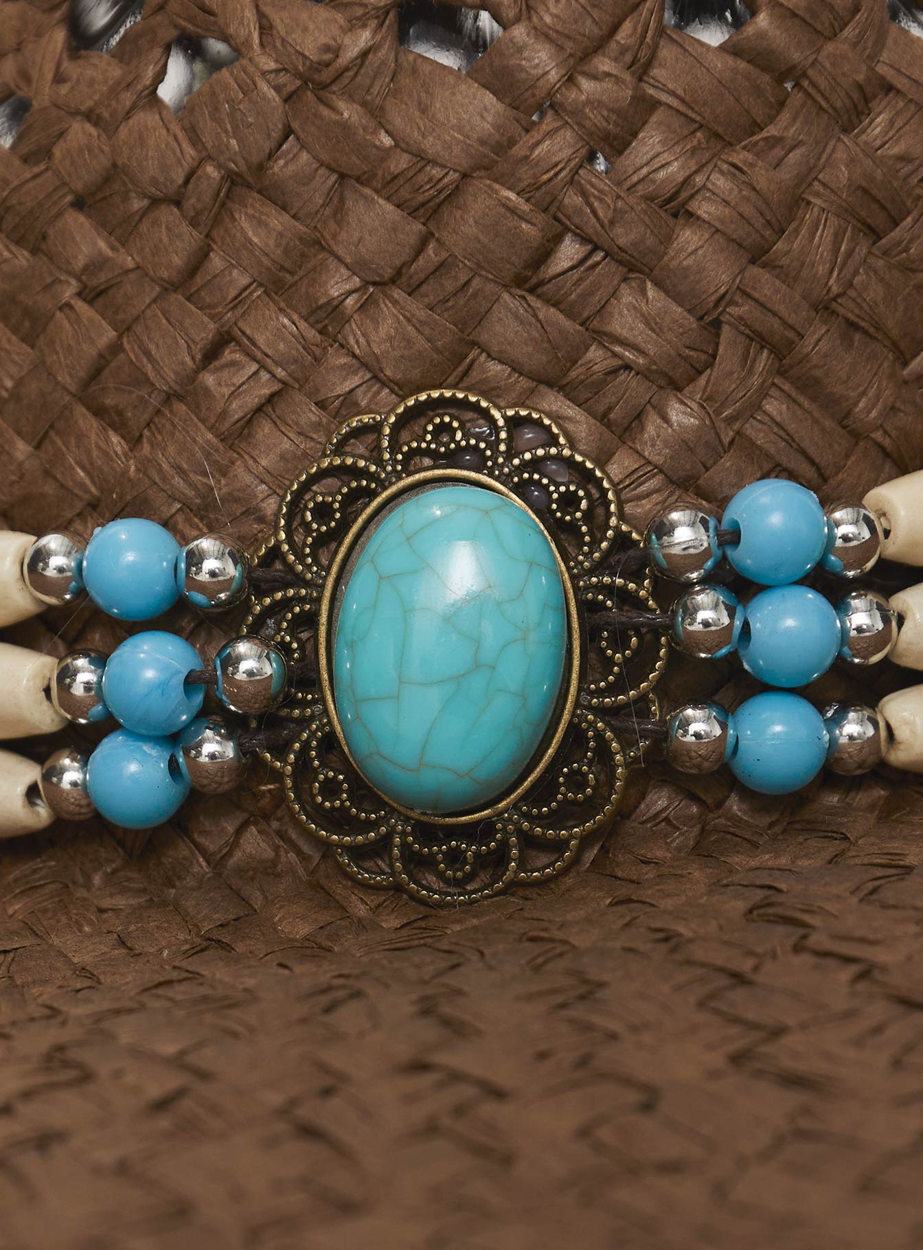 Brownhall Cowboy Hat Chocolate Brown、mySite、solidvoid