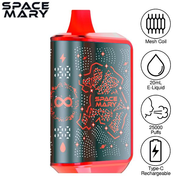 Space Mary MA25000 Disposable Vape 20mL 5 Pack、mySite、zt4zffjzw