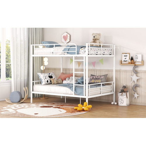 Twin Over Twin Metal Bunk Bed (Black) ( old sku: MF189201BAA )、、casual